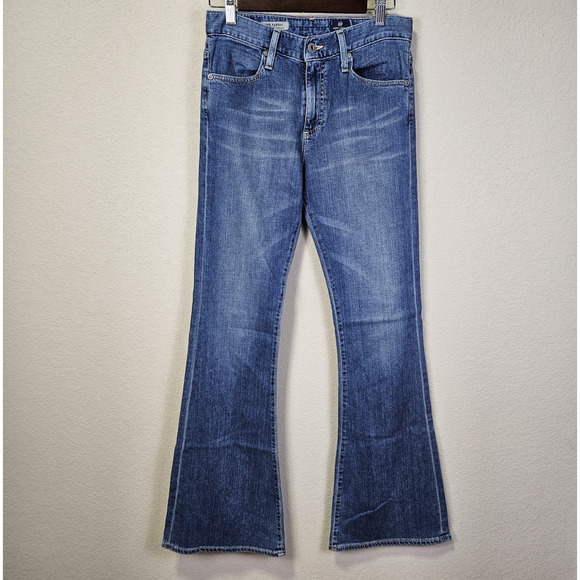 AG Adriano Goldschmied Farrah 70s Bell Bottom Jeans Women 28 Revolve Flare 28x34 - Picture 16 of 16